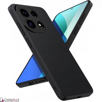 Silikoninis ploniausias dėklas - su kameros apsauga - juodas (Xiaomi Redmi Note 13 Pro 4G/Note 14S/Poco M6 Pro 4G) Silikoninis ploniausias dėklas - su kameros apsauga - juodas (Xiaomi Redmi Note 13 Pro 4G/Note 14S/Poco M6 Pro 4G)